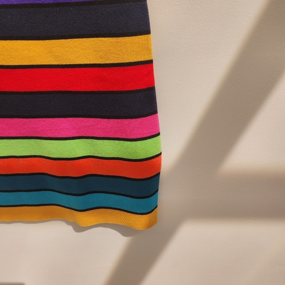 French Connection Rainbow knit dress - Picture 4 of 6